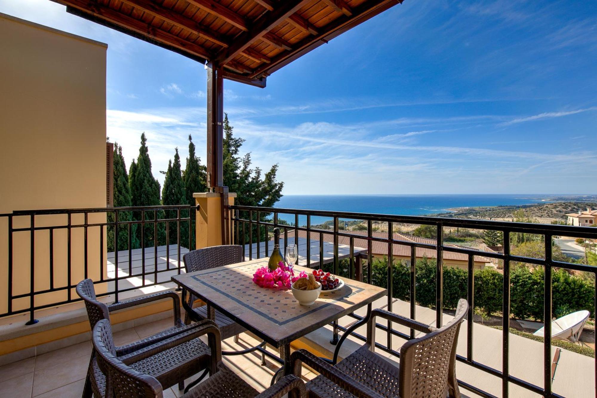 1 Bedroom Apartment Pyrgos With Beautiful Sea And Sunset Views, Aphrodite Hills Resort Κούκλια Εξωτερικό φωτογραφία