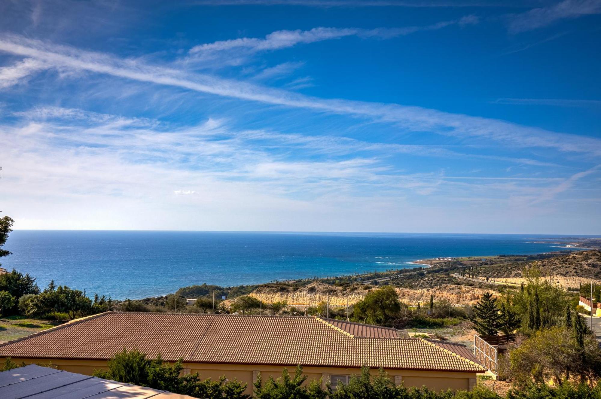 1 Bedroom Apartment Pyrgos With Beautiful Sea And Sunset Views, Aphrodite Hills Resort Κούκλια Εξωτερικό φωτογραφία