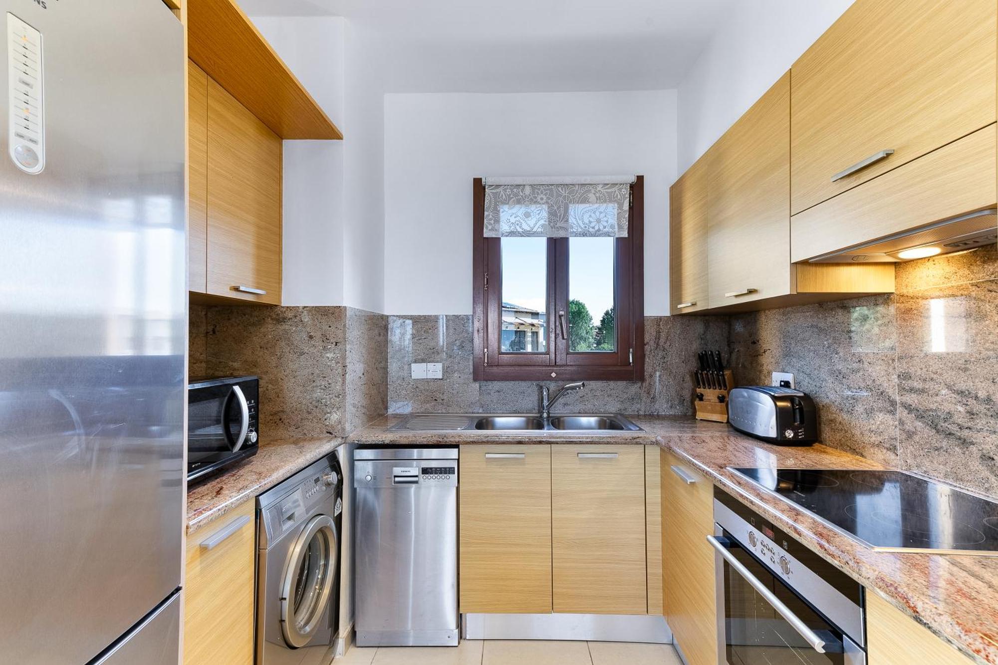 1 Bedroom Apartment Pyrgos With Beautiful Sea And Sunset Views, Aphrodite Hills Resort Κούκλια Εξωτερικό φωτογραφία