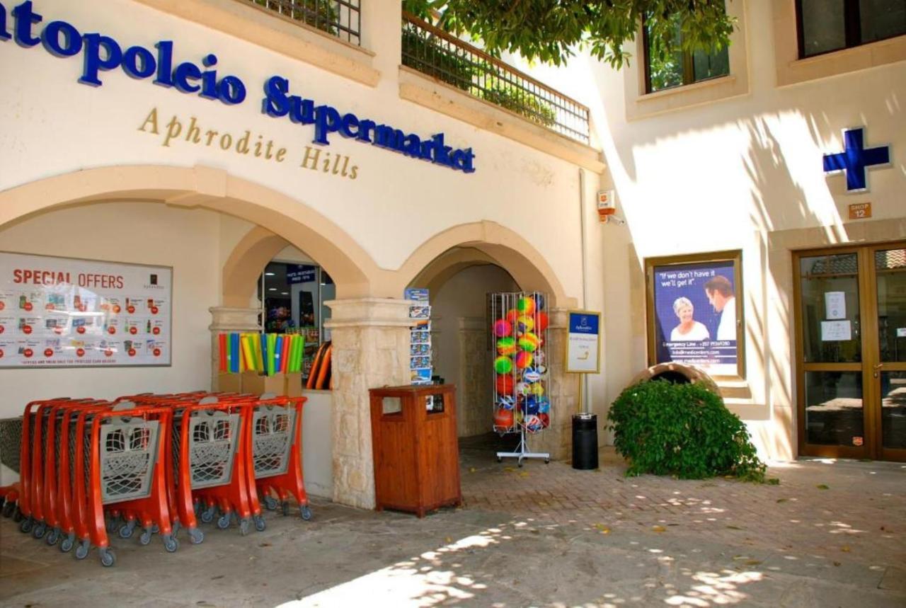 1 Bedroom Apartment Pyrgos With Beautiful Sea And Sunset Views, Aphrodite Hills Resort Κούκλια Εξωτερικό φωτογραφία